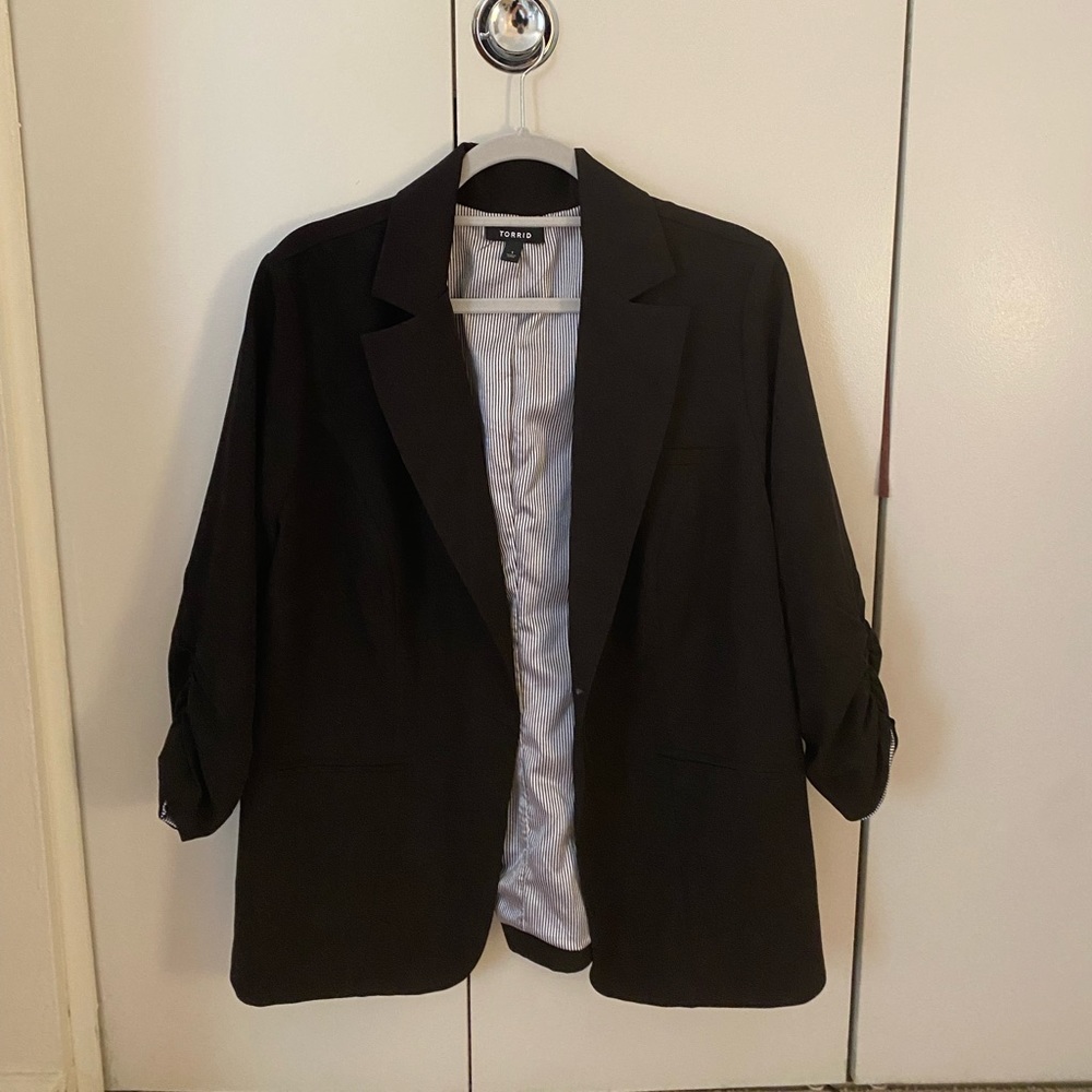 Torrid Black Blazer